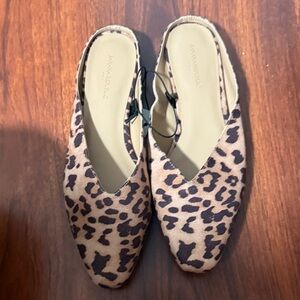 Banana Republic Leopard Print Flats